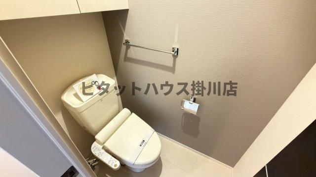 袋井市方丈アパート トイレ