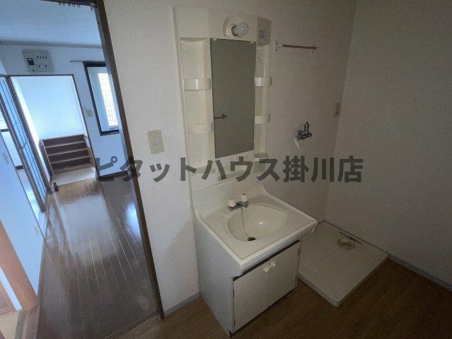 袋井市下山梨アパート 洗面