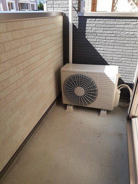 磐田市上大之郷アパート バルコニー
