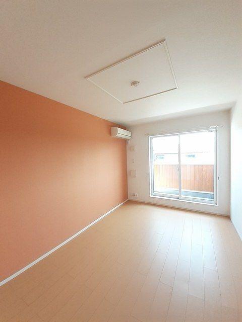 掛川市葛川アパート リビング