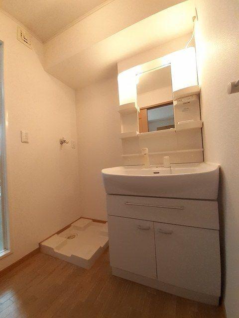 掛川市下垂木アパート 洗面