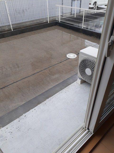掛川市下垂木アパート 庭