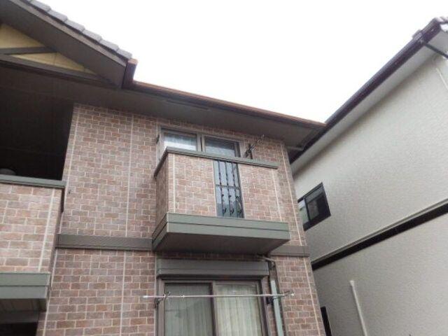 焼津市大村アパート バルコニー