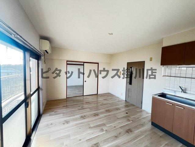 掛川市大渕マンション リビング