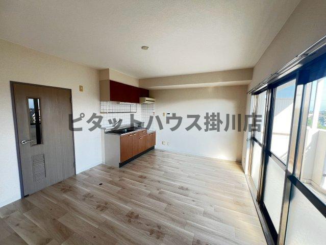 掛川市大渕マンション リビング