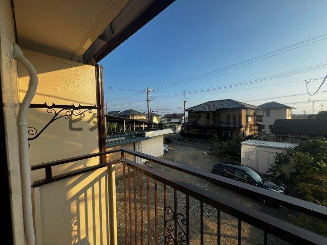 掛川市大渕アパート バルコニー