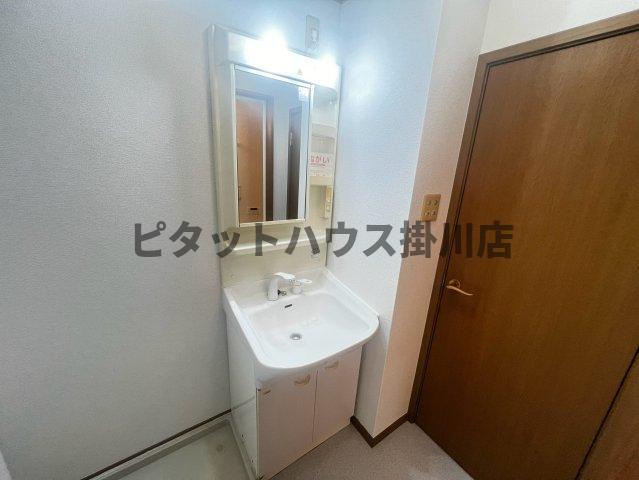 掛川市三俣アパート 洗面