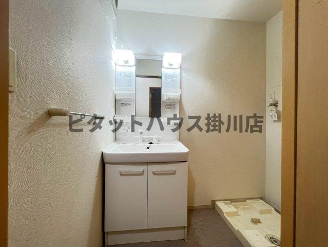 掛川市大坂アパート 洗面