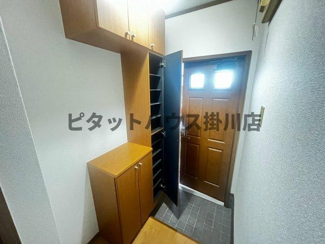 掛川市三俣アパート 玄関