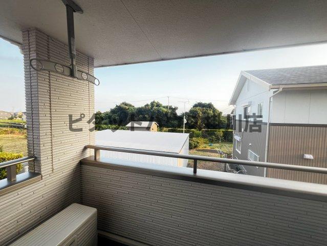 掛川市大坂アパート バルコニー