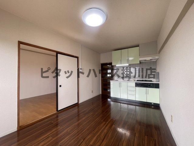 袋井市浅羽アパート リビング