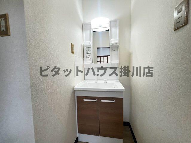 掛川市横須賀アパート 洗面