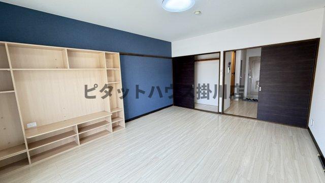 磐田市見付マンション リビング