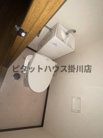 袋井市豊沢マンション トイレ