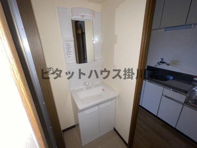 袋井市豊沢マンション 洗面