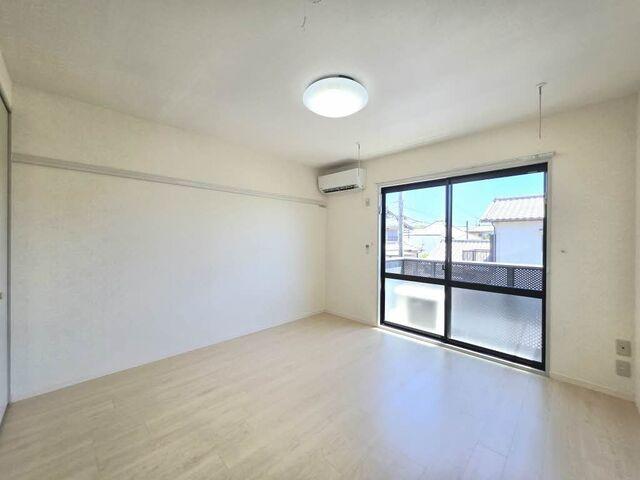 袋井市方丈アパート リビング
