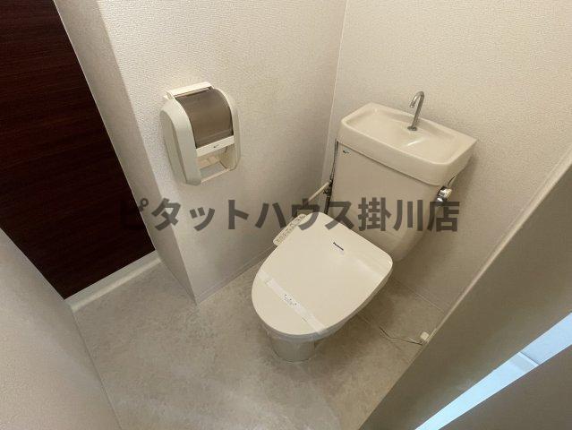 袋井市浅羽アパート トイレ