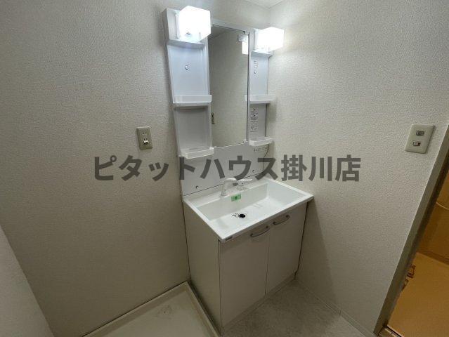 袋井市浅羽アパート 洗面