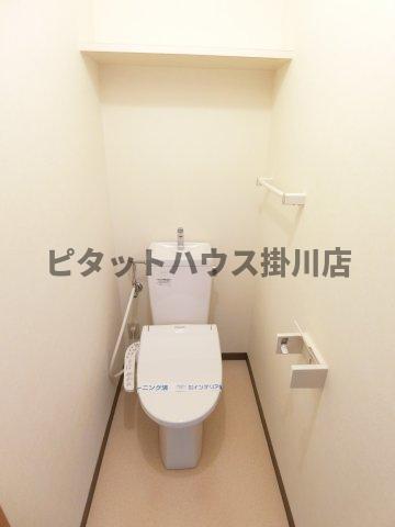 菊川市下平川マンション トイレ