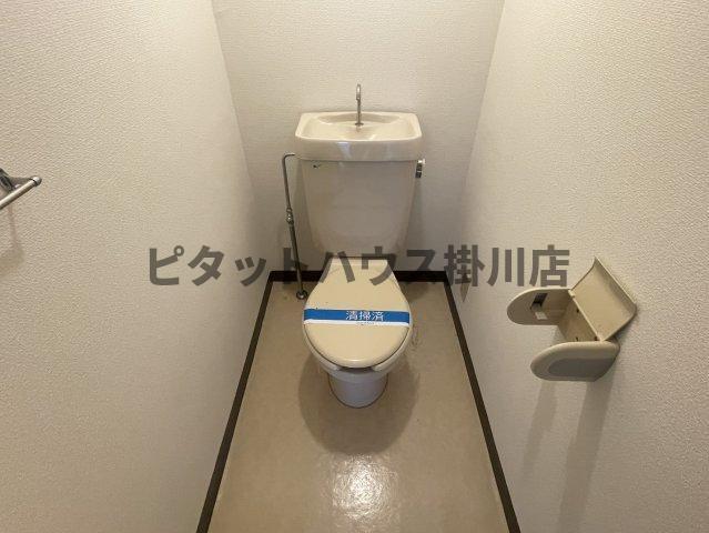 袋井市豊沢マンション トイレ
