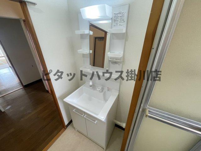 袋井市豊沢マンション 洗面