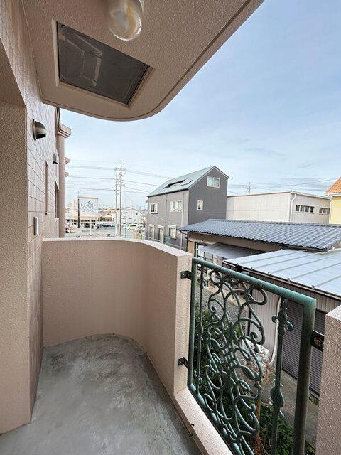 磐田市国府台マンション バルコニー