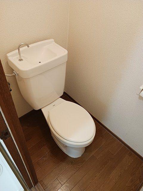 磐田市今之浦アパート トイレ