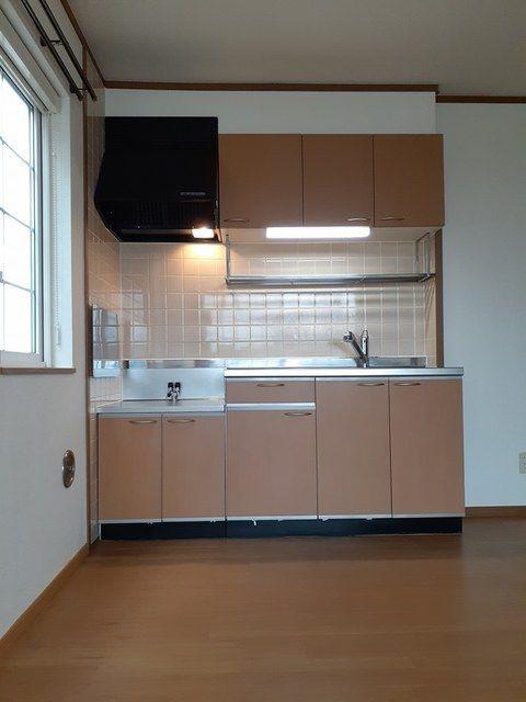 磐田市刑部島アパート キッチン
