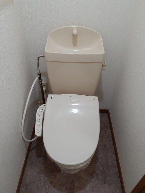 磐田市刑部島アパート トイレ