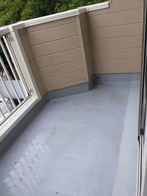 磐田市刑部島アパート バルコニー