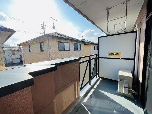 掛川市天王町アパート バルコニー