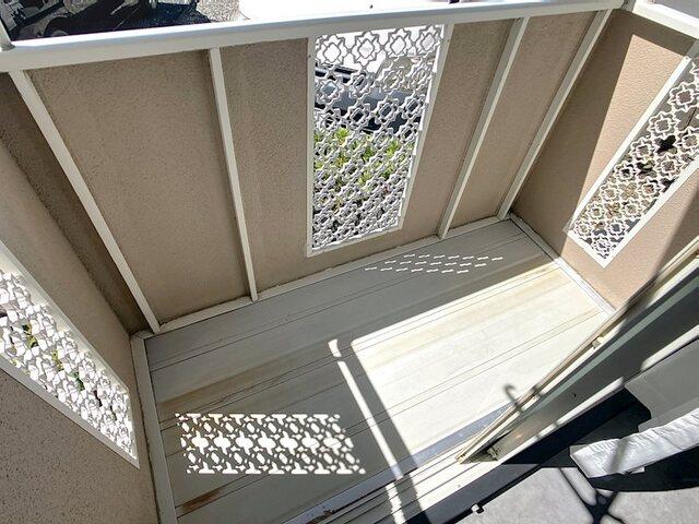 袋井市国本アパート バルコニー