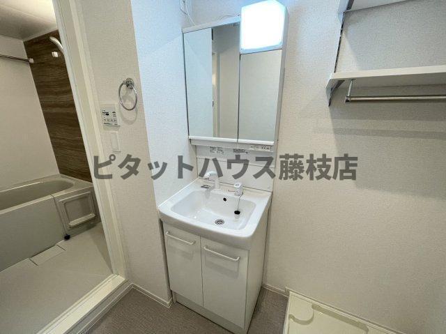焼津市小川新町アパート 洗面