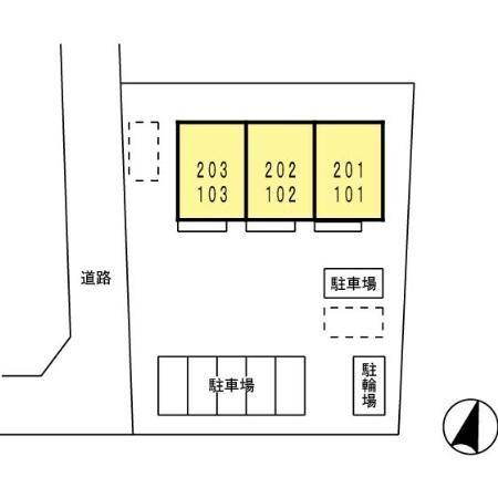 焼津市東道原アパート 部屋画像