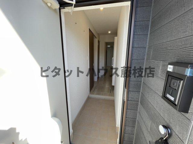 焼津市小川新町アパート 玄関