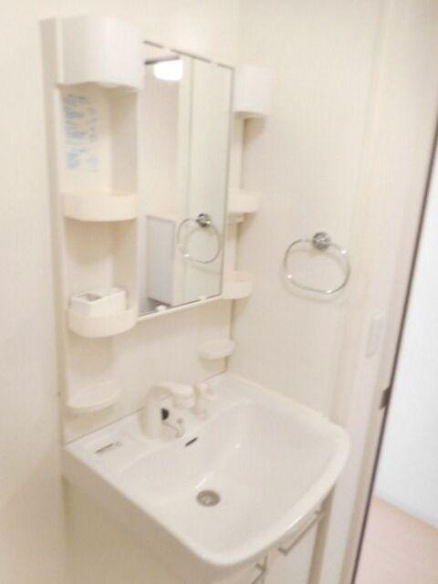 焼津市東道原アパート 洗面