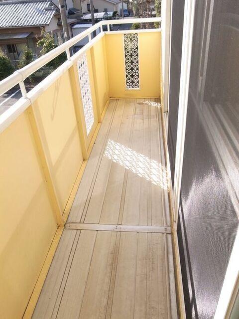 焼津市大覚寺アパート バルコニー