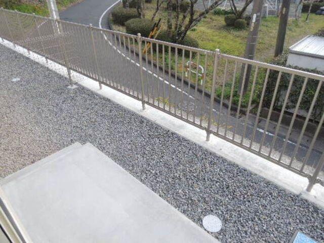 藤枝市志太アパート 庭