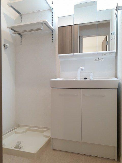 袋井市小山アパート 洗面