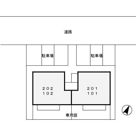 袋井市月見町アパート 部屋画像