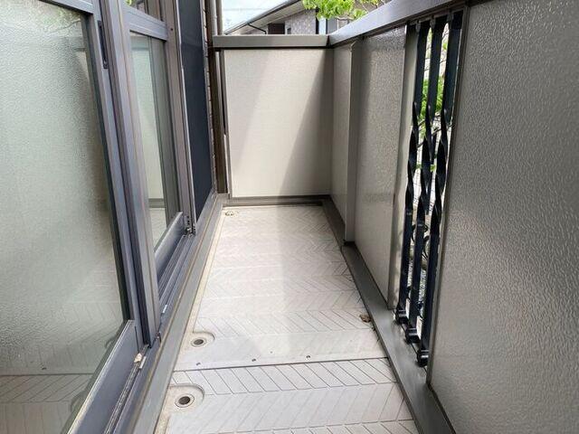 磐田市見付アパート バルコニー