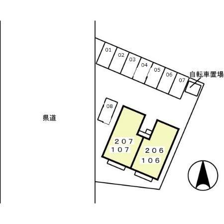 磐田市見付アパート 部屋画像