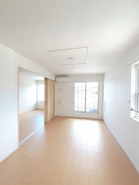菊川市加茂アパート リビング