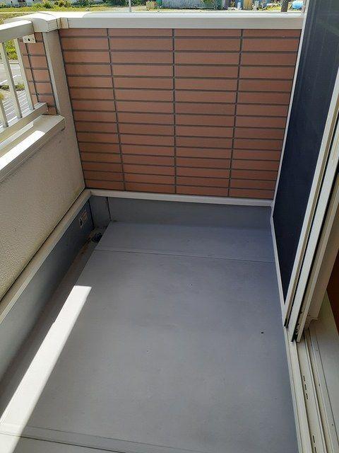 菊川市加茂アパート バルコニー