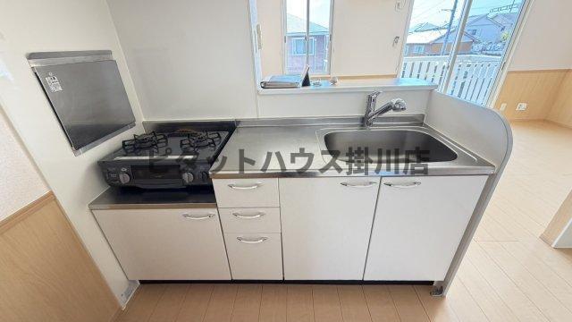 磐田市新貝アパート キッチン