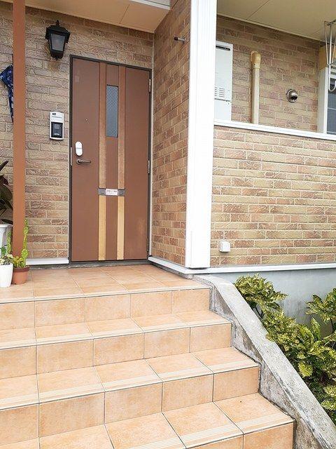 掛川市大坂アパート 玄関
