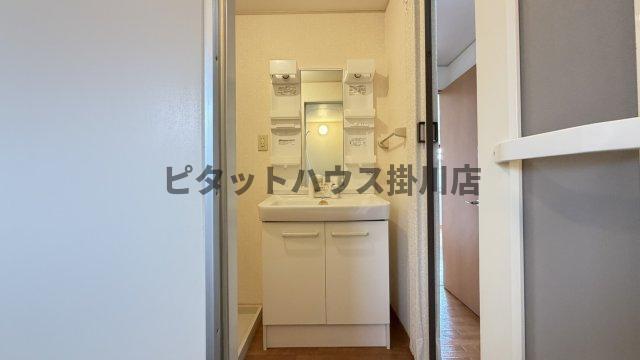 磐田市西貝塚アパート 洗面