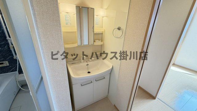 磐田市富士見台アパート 洗面