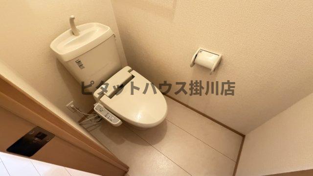 磐田市富士見台アパート トイレ