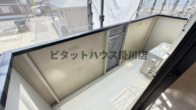 磐田市見付アパート バルコニー